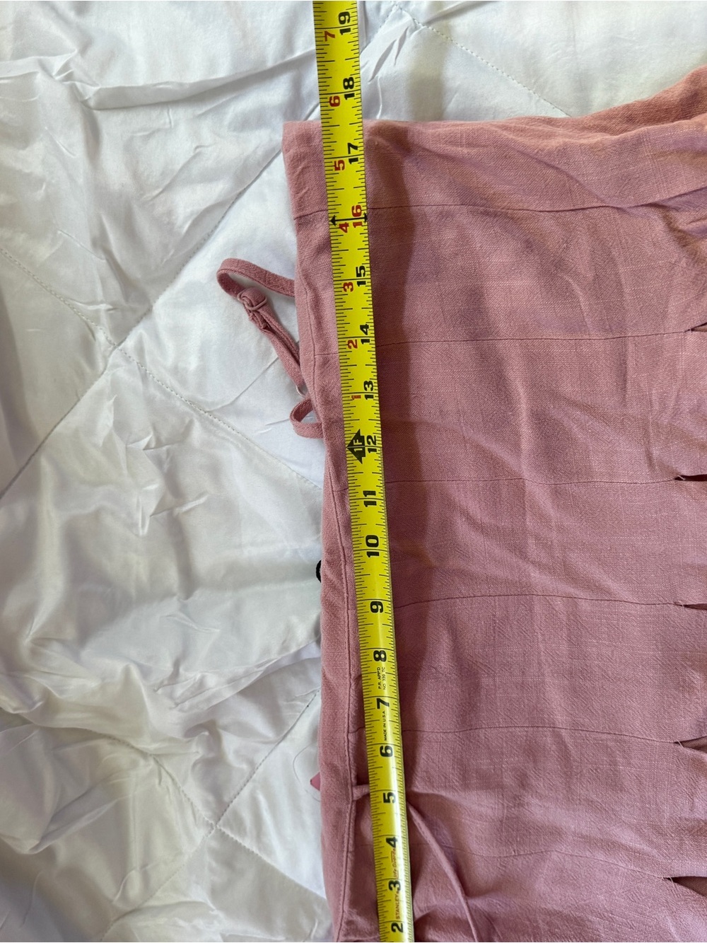 PrettyLittleThing Blush Pink Textured Fit & Flare Mini Dress - Picture 7 of 11